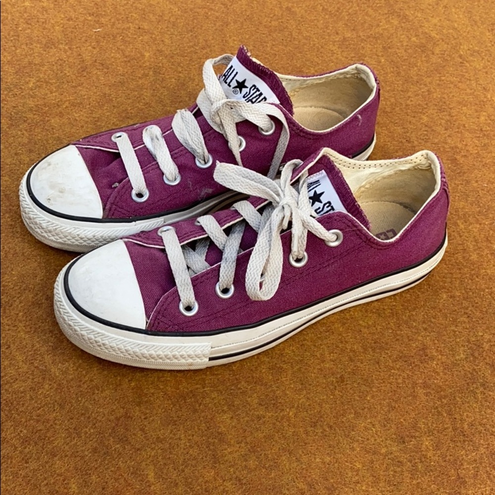 purple magenta converse all star retro sneakers 6